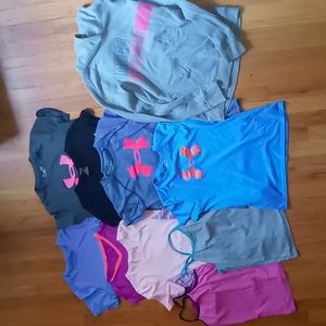 Huge lot of girls dri-fit tops/tanks
